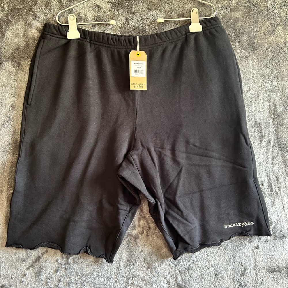 Mark McNairy Mens Large‎ Black Athletic Shorts Streetwear NWT MSRP $88